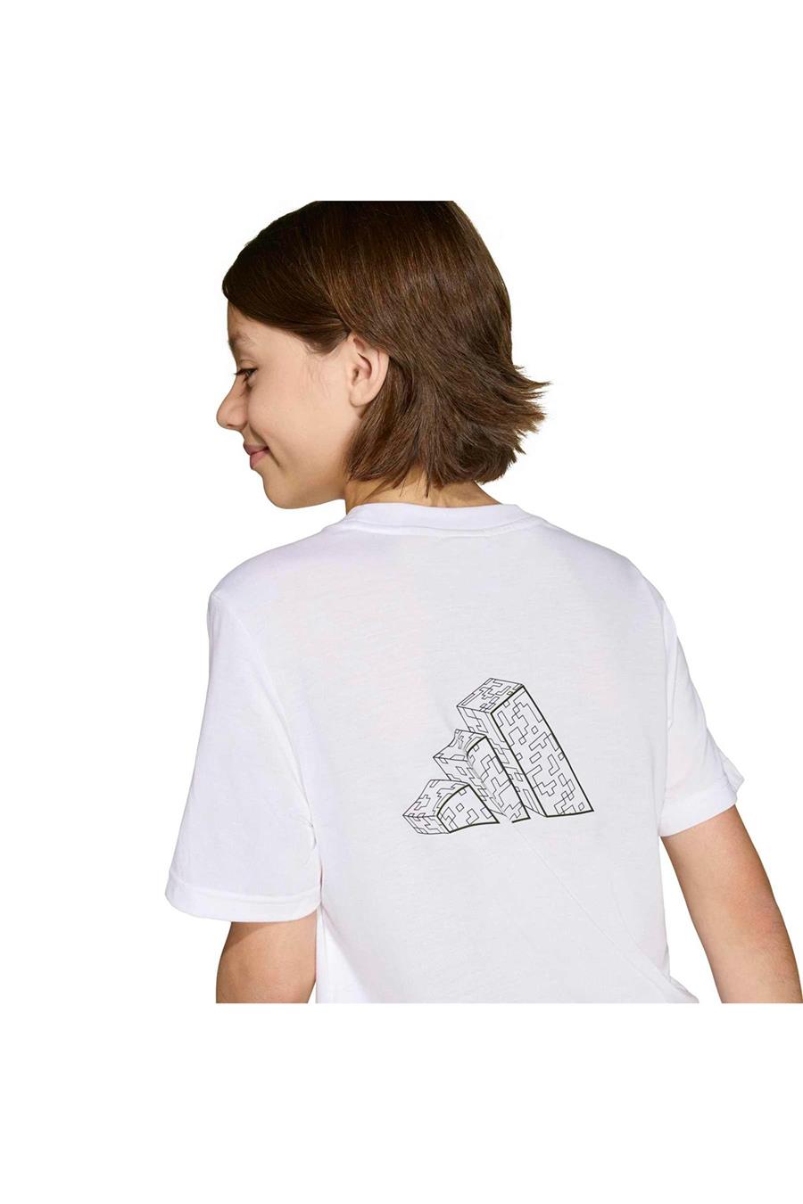 adidas  Çocuk Beyaz  T-shirt J MC TR TEE KA0234