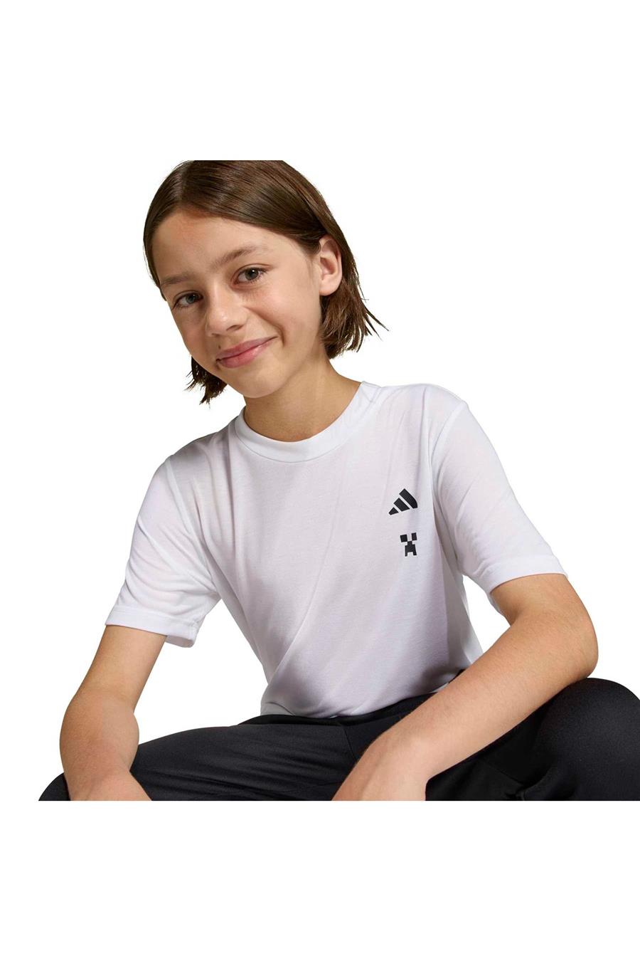 adidas  Çocuk Beyaz  T-shirt J MC TR TEE KA0234