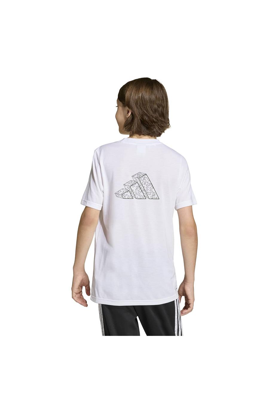 adidas  Çocuk Beyaz  T-shirt J MC TR TEE KA0234