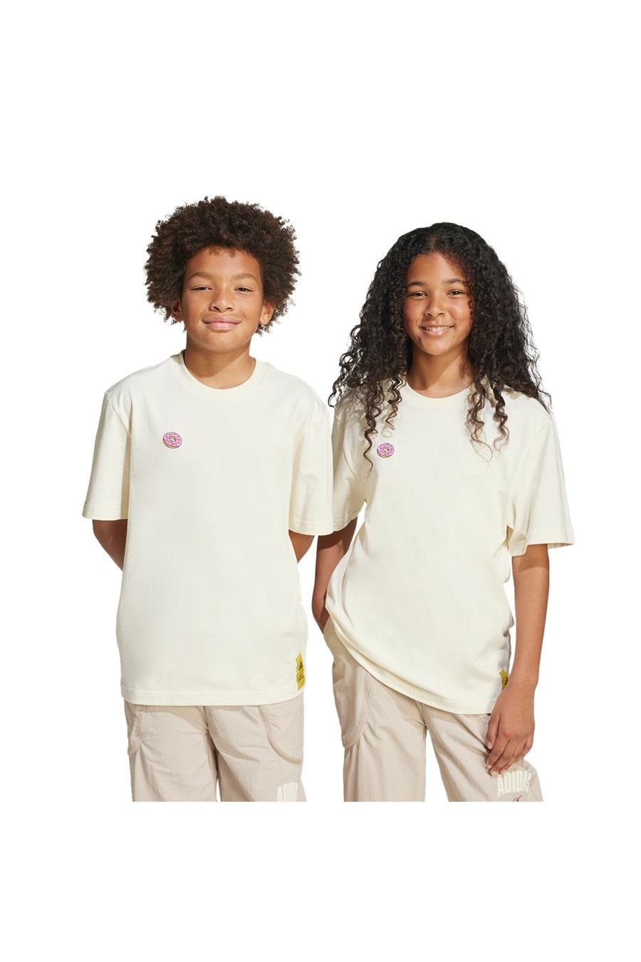 adidas  Çocuk  Beyaz  T-shirt J SIM GFX T JL9180