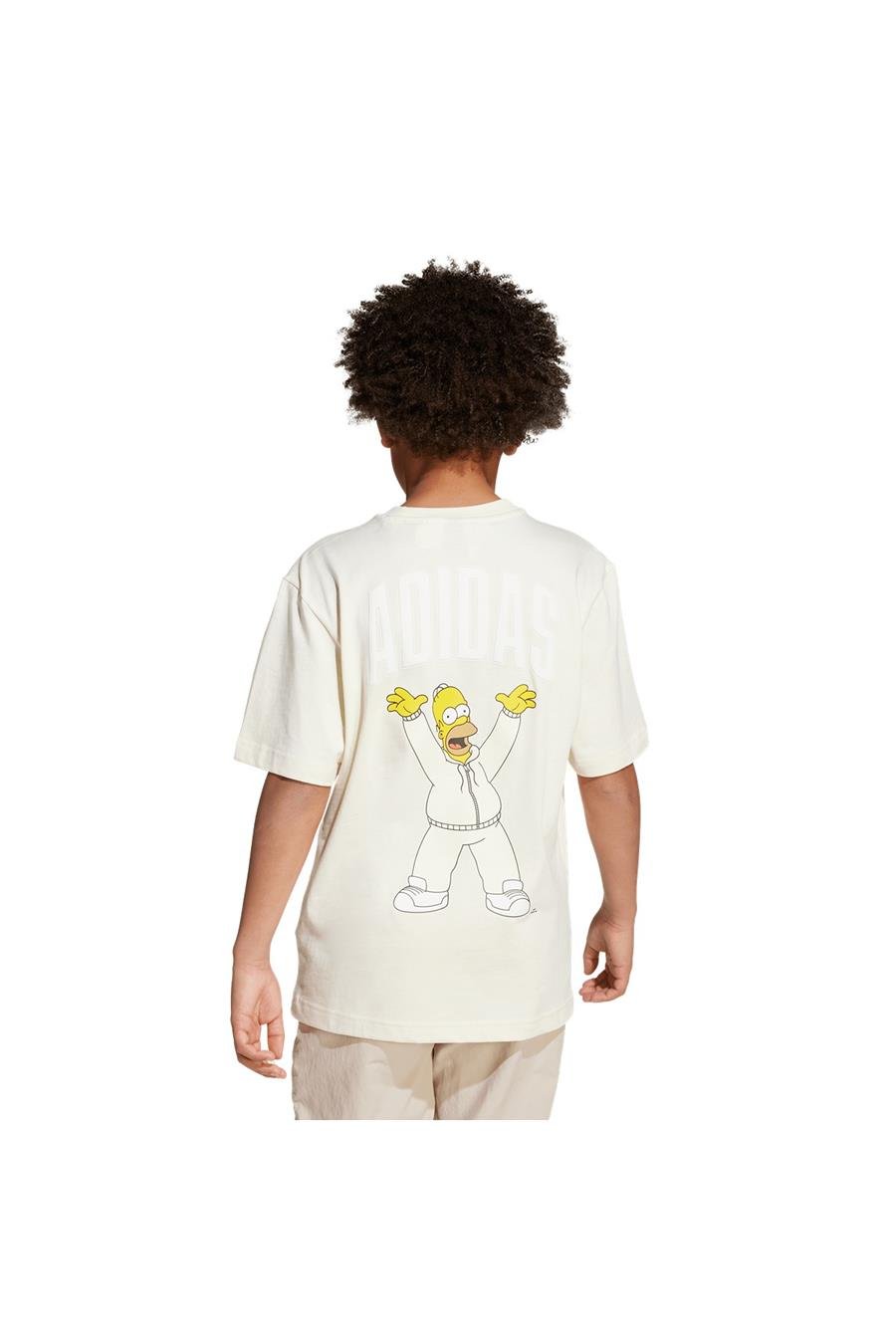 adidas  Çocuk  Beyaz  T-shirt J SIM GFX T JL9180