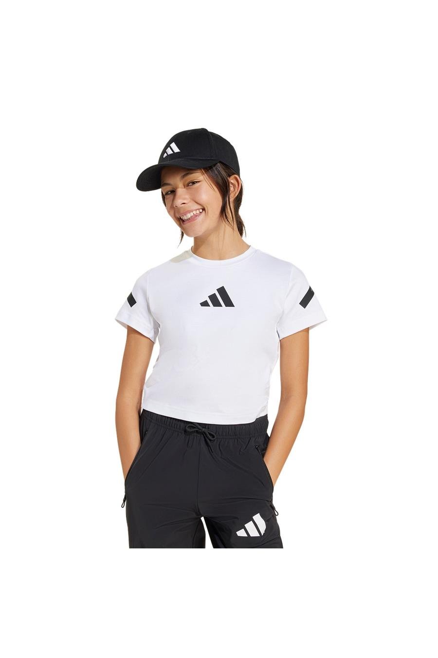 adidas Çocuk  Beyaz  T-shirt JG Z.N.E BABY T JD1317