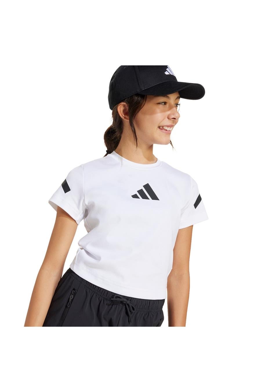adidas Çocuk  Beyaz  T-shirt JG Z.N.E BABY T JD1317