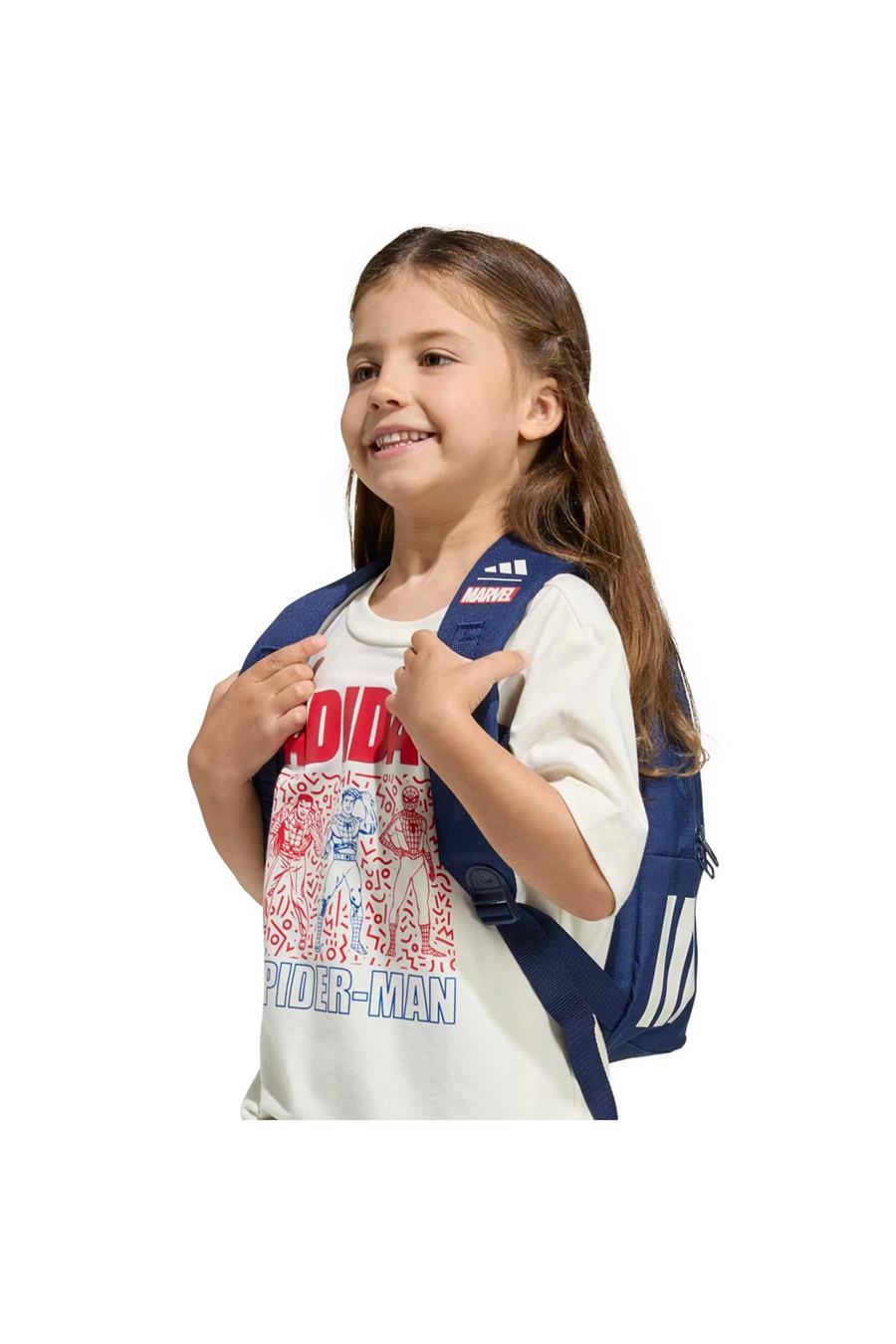 adidas  Çocuk Beyaz  T-shirt LK MRVL SM T JZ3567