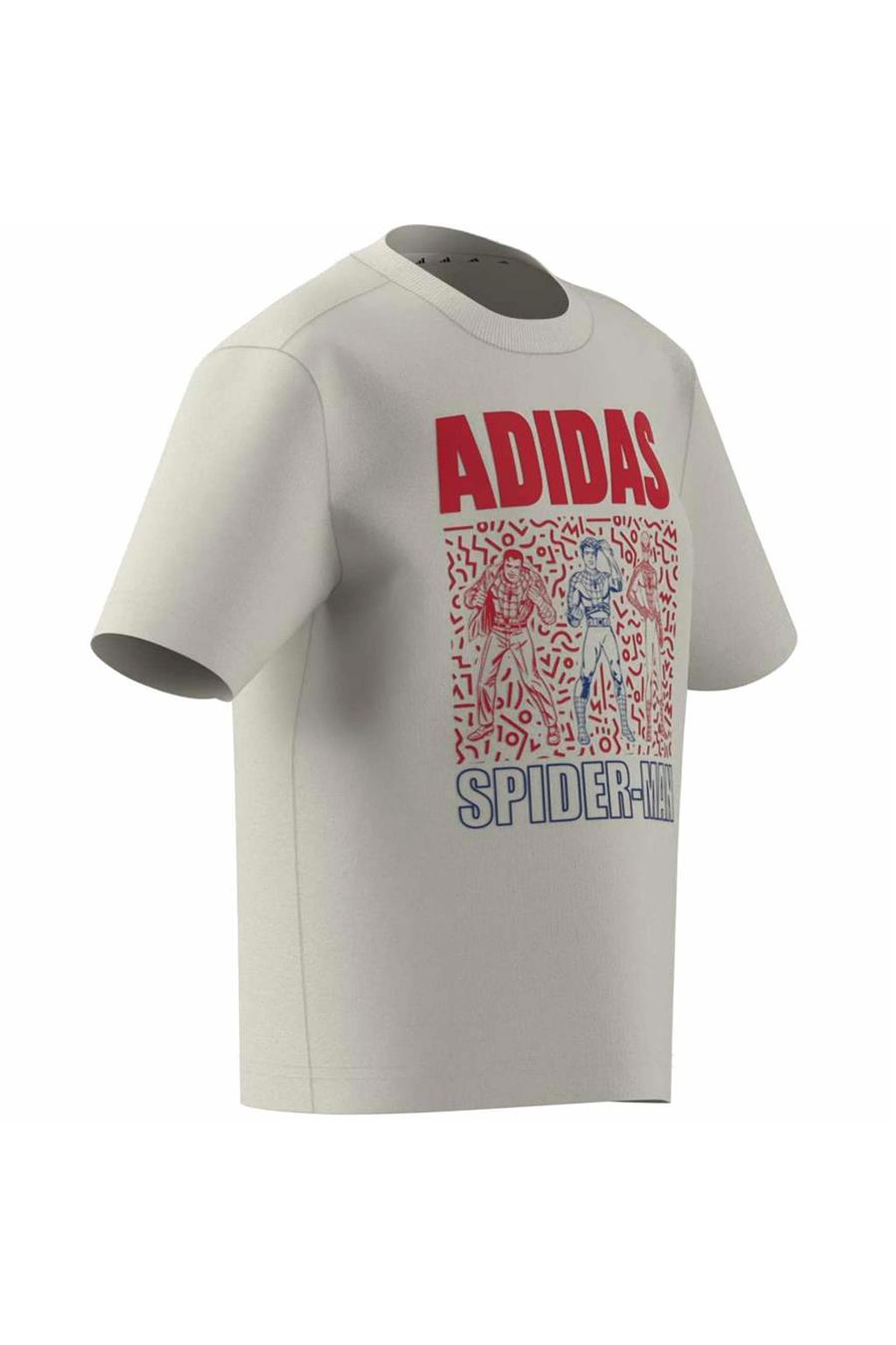adidas  Çocuk Beyaz  T-shirt LK MRVL SM T JZ3567