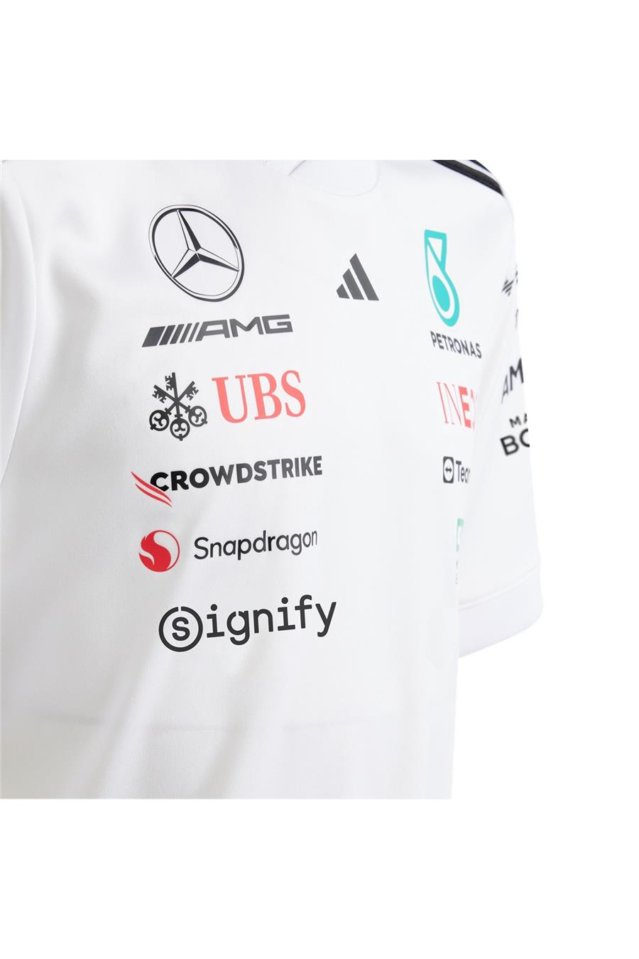 adidas Çocuk  Beyaz  T-shirt MER DR JSYW RY JX5803