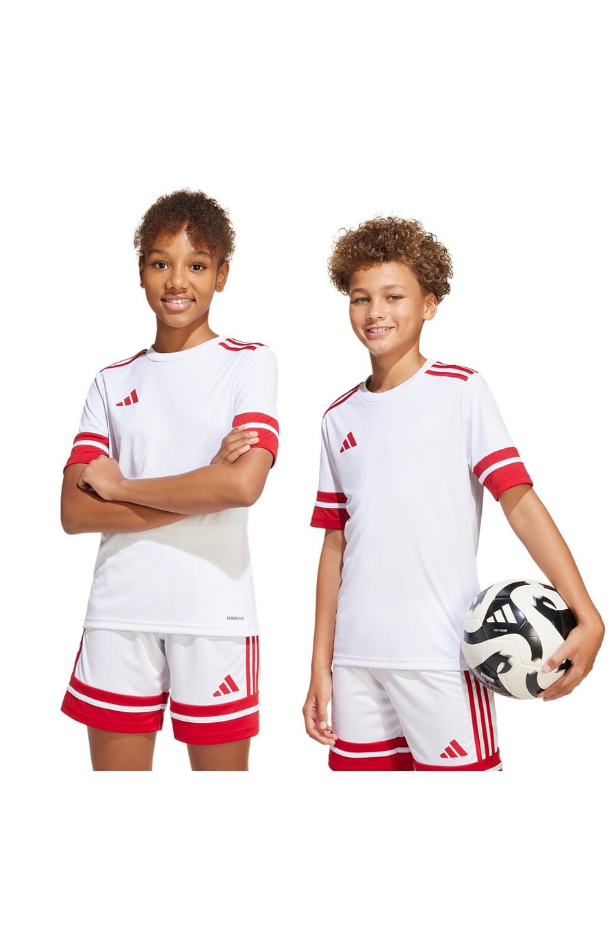 adidas Çocuk  Beyaz  T-shirt SQUA25 JSY Y JJ0059