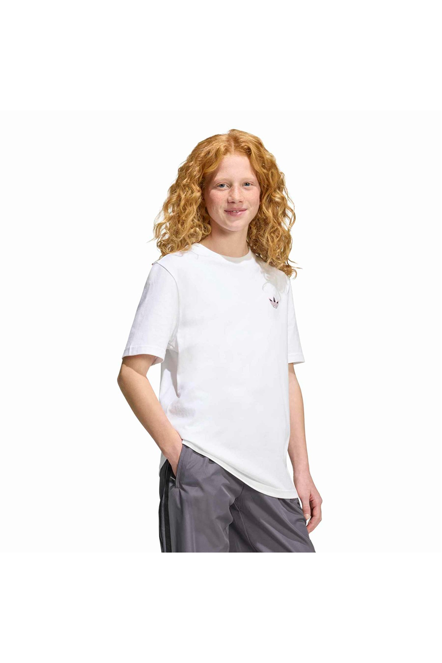 adidas Çocuk  Beyaz  T-shirt TEE KD5956