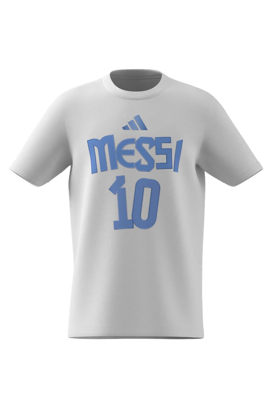 adidas Çocuk  Beyaz  T-shirt Y MESSI N&N G T JJ1416