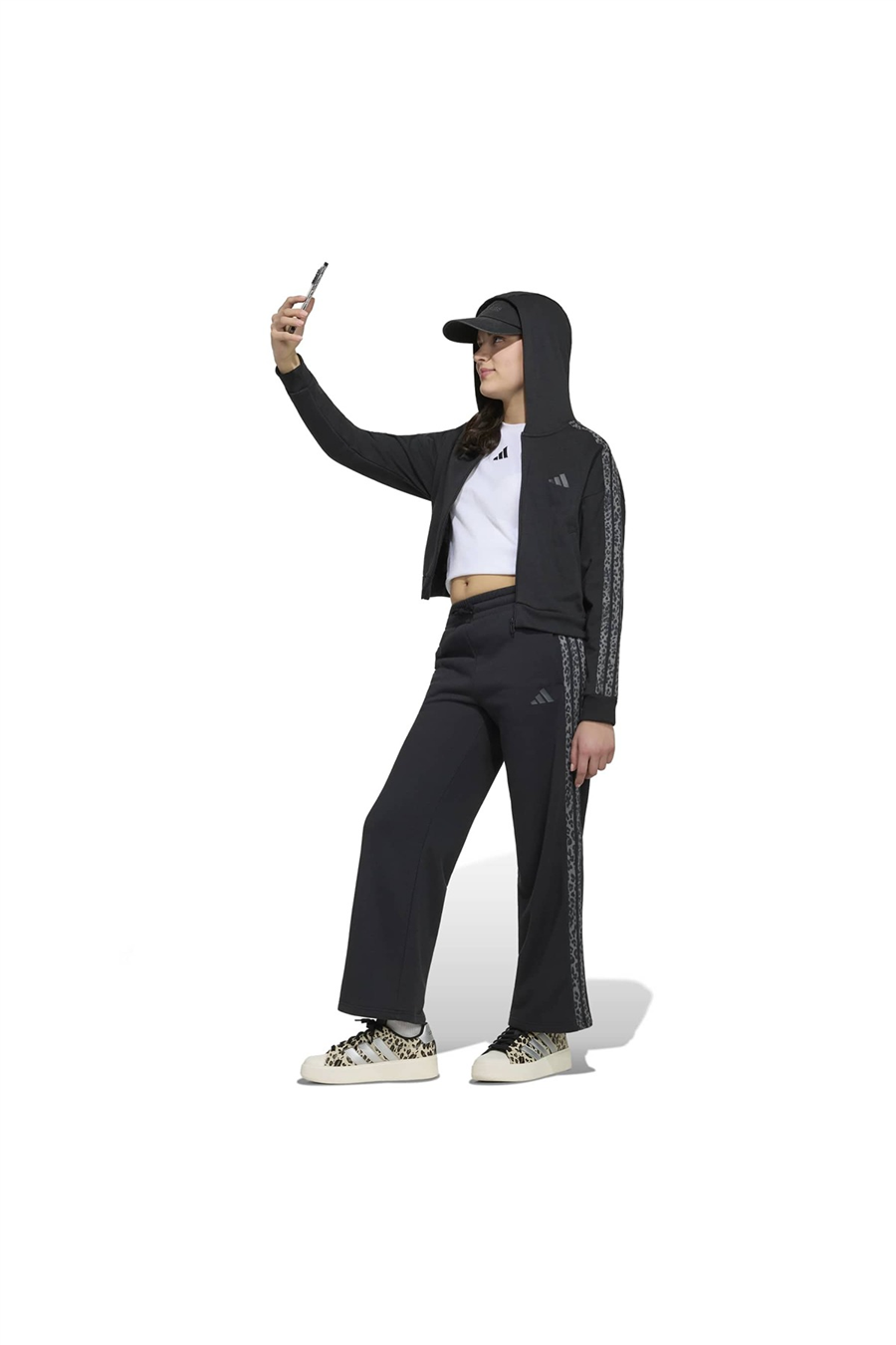 adidas Çocuk Ceket SEASONALS ANIMAL FULL ZIP HOODIE KC7203