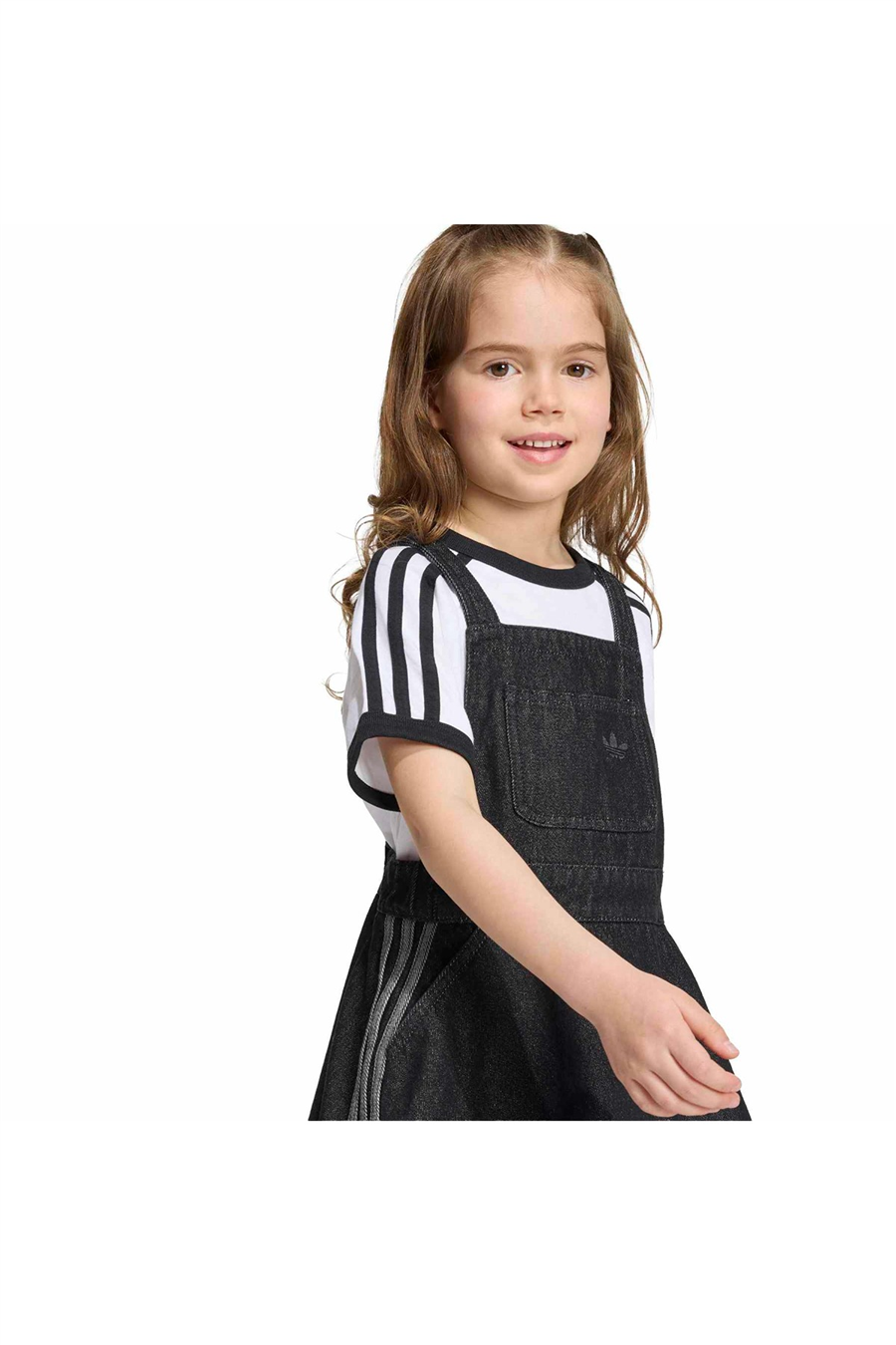 adidas Çocuk Elbise DENIM DRESS KQ8909