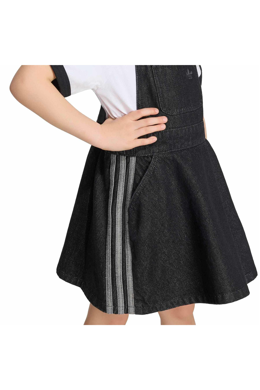 adidas Çocuk Elbise DENIM DRESS KQ8909