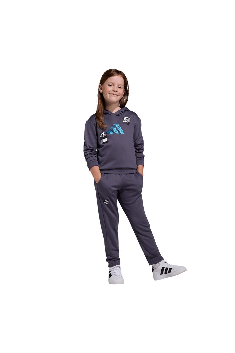 adidas Çocuk  Gri  Eşofman LK MC JOG SET KA0250