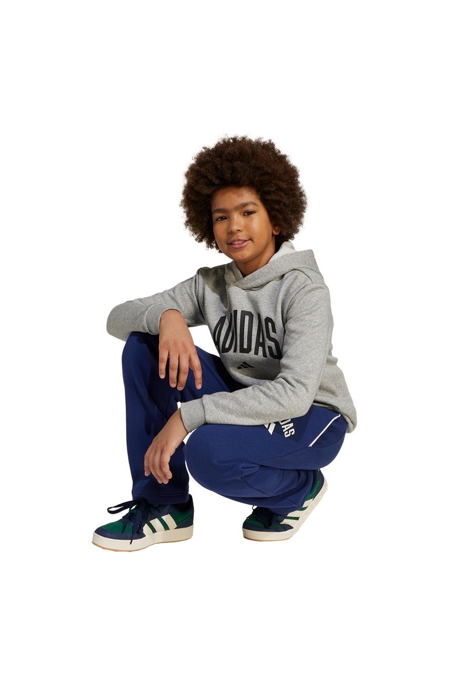 adidas Çocuk  Gri  Sweatshirt J CLGT OH FL HD JV7336