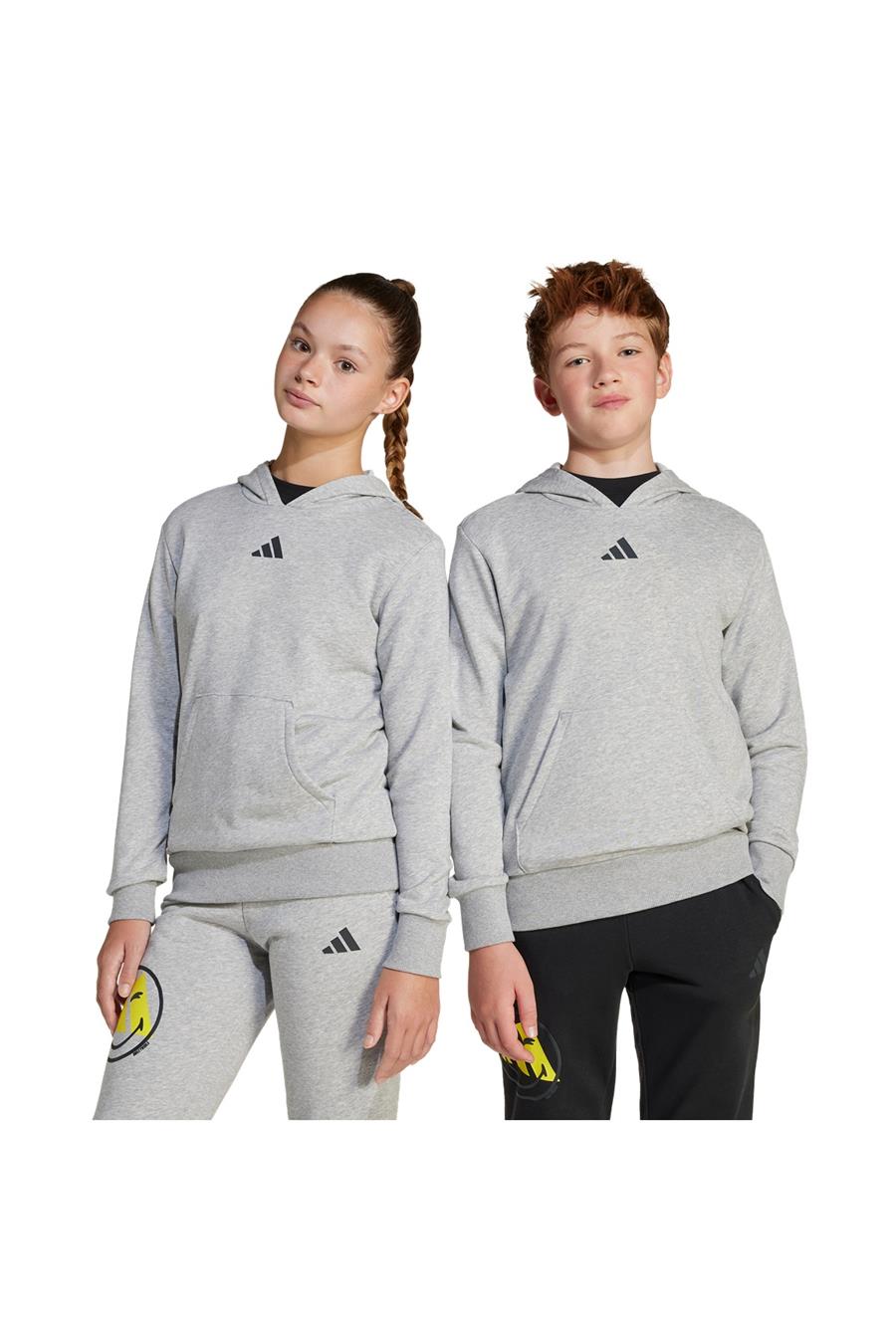 adidas Çocuk  Gri  Sweatshirt J SMI HOODIE JD3288