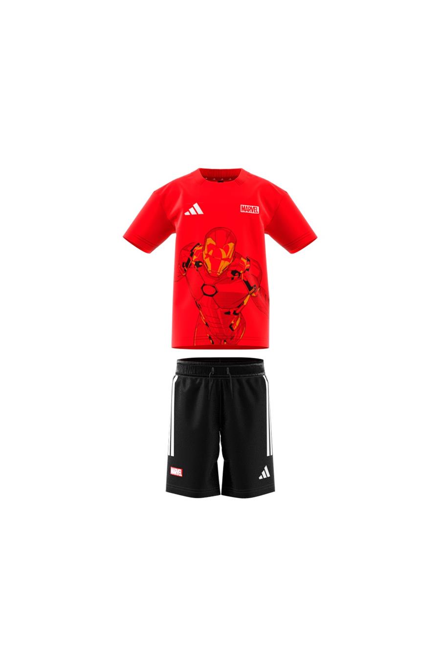 adidas Çocuk  Kırmızı  BEBEK ESOFMAN TAKIMI LK MRVL IM TSET JF3656