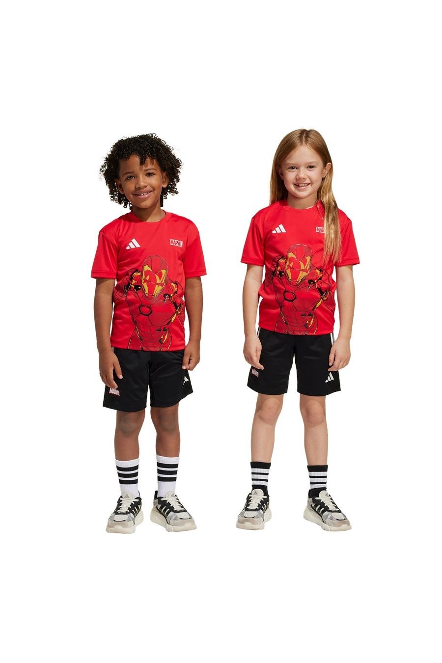 adidas Çocuk  Kırmızı  BEBEK ESOFMAN TAKIMI LK MRVL IM TSET JF3656