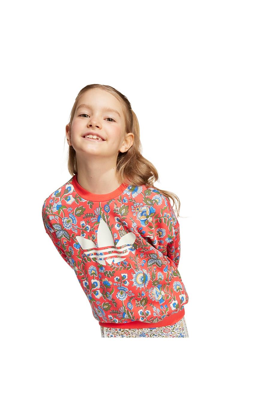 adidas Çocuk  Kırmızı  Eşofman CREW LEG SET JV7803