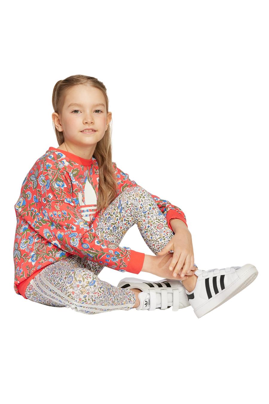 adidas Çocuk  Kırmızı  Eşofman CREW LEG SET JV7803