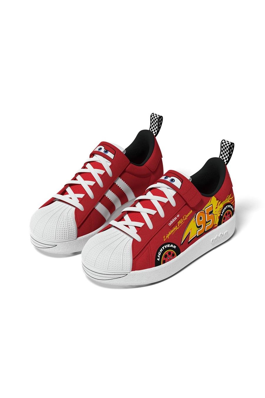 adidas Çocuk  Kırmızı  Sneaker ADIFOM SUPERSTAR 360 C JR3752