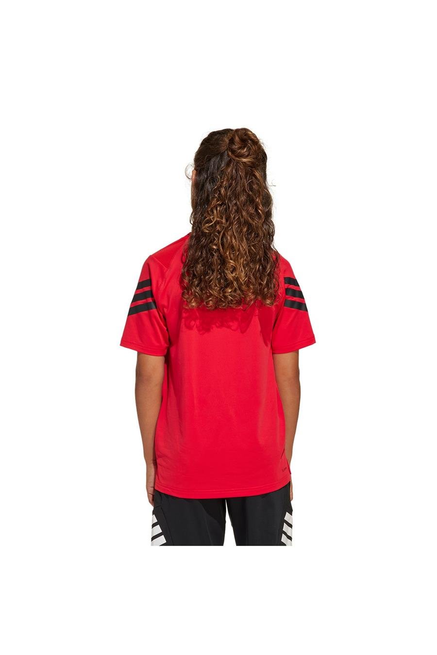 adidas Çocuk  Kırmızı  T-shirt J SPR TEE JD0117