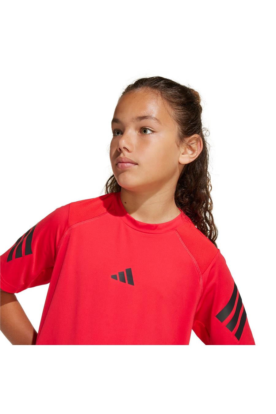 adidas Çocuk  Kırmızı  T-shirt J SPR TEE JD0117