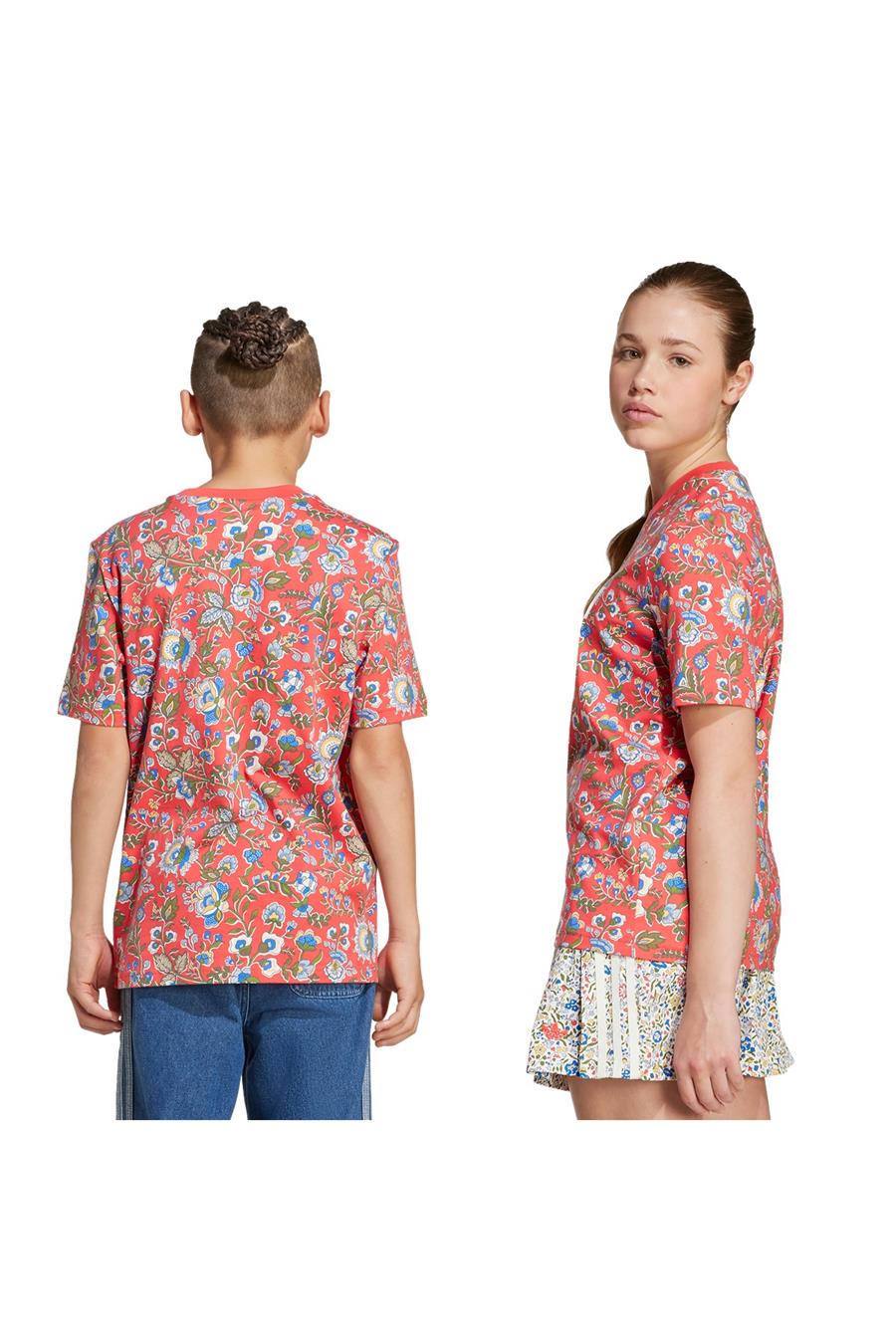 adidas Çocuk  Kırmızı  T-shirt TEE JV7817