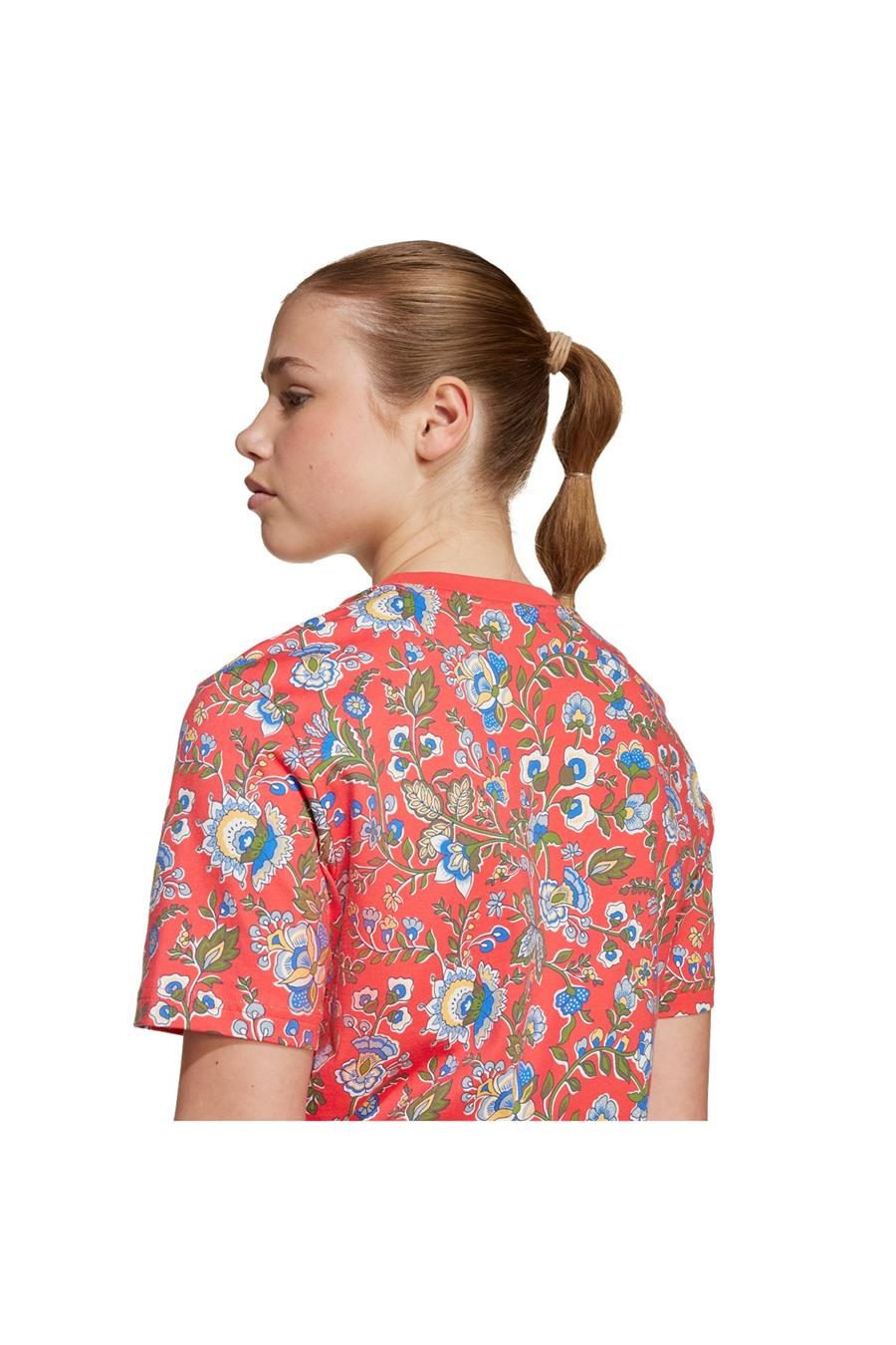 adidas Çocuk  Kırmızı  T-shirt TEE JV7817