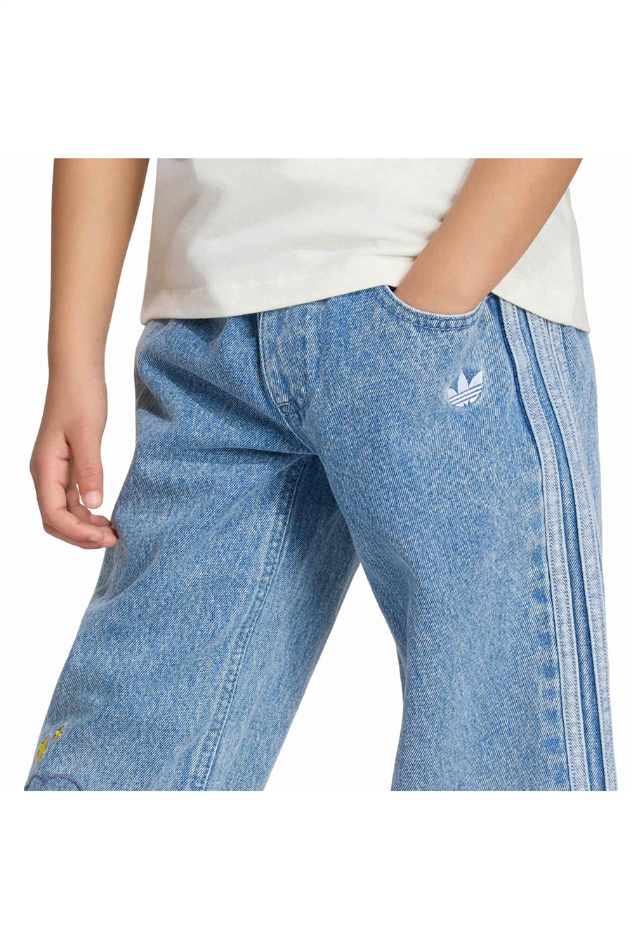 adidas Çocuk Kot Pantolon LOOSE DEN PANTS KU8317