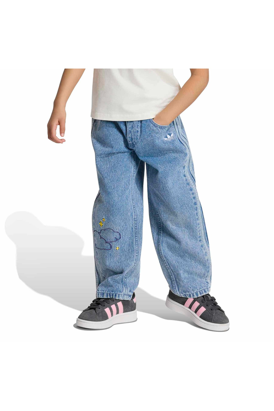 adidas Çocuk Kot Pantolon LOOSE DEN PANTS KU8317