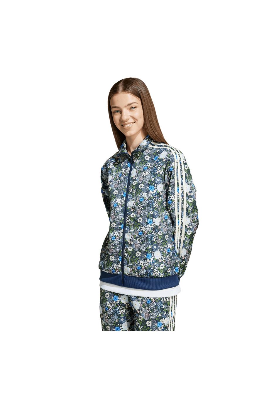 adidas  Çocuk Mavi  Ceket FIREBIRD TT JV7823