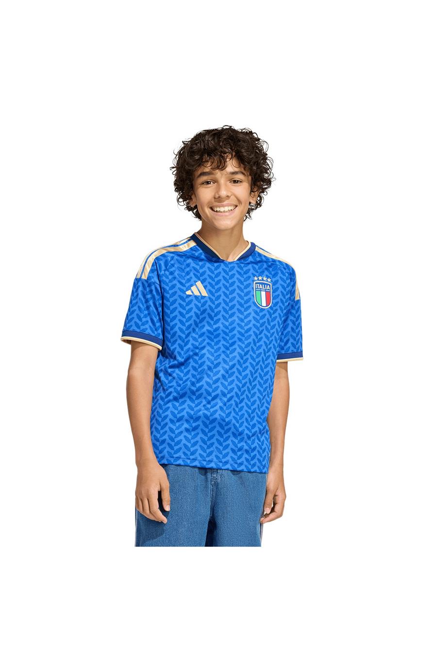 adidas Çocuk  Mavi  Forma FIGC H JSY Y JY7585