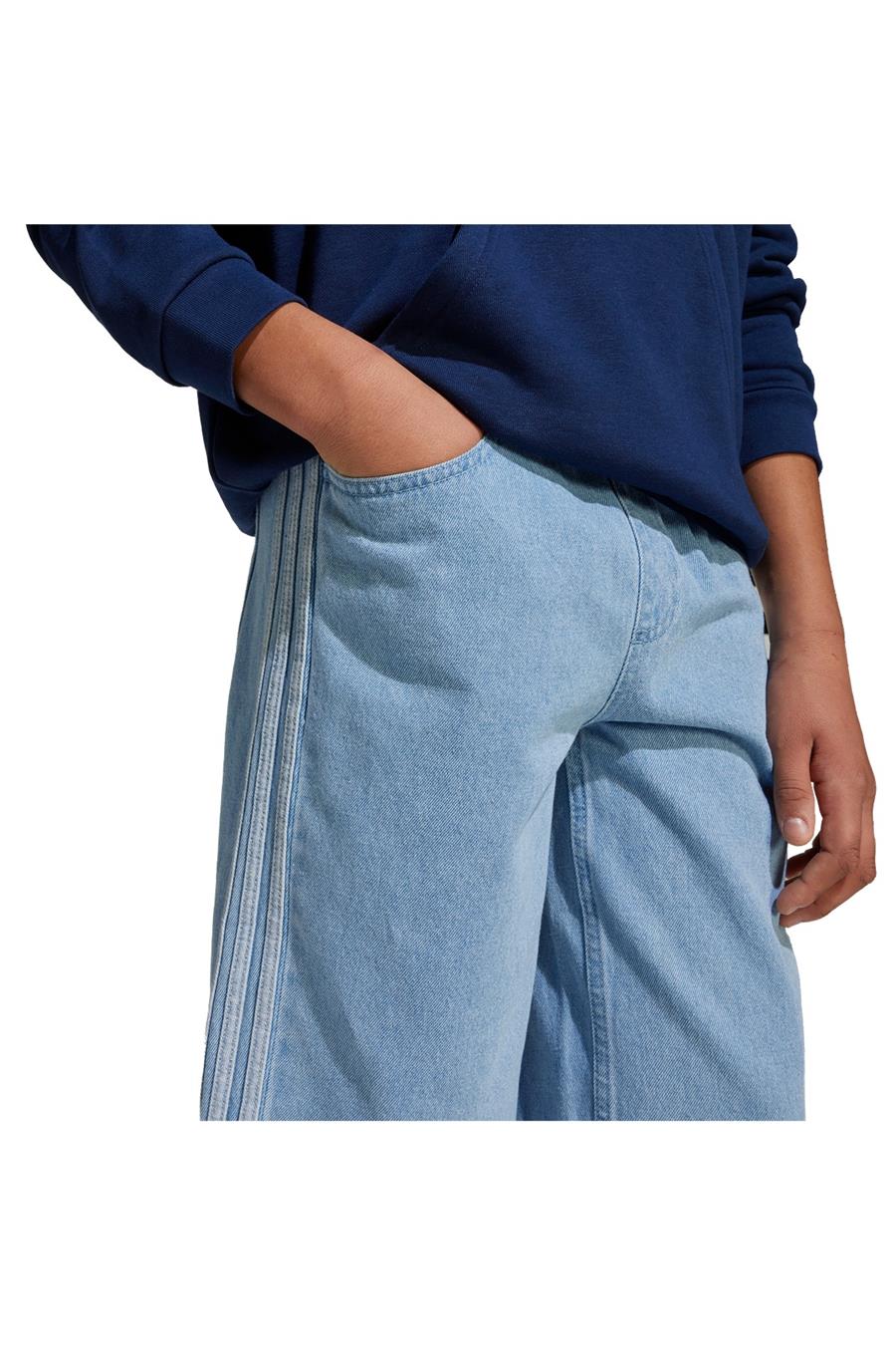 adidas Çocuk  Mavi  Şort DENIM GFX SHORT JZ9938