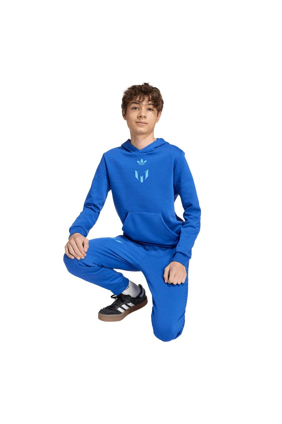 adidas Çocuk  Mavi  Sweatshirt MESSI HOODIE Y JY9542