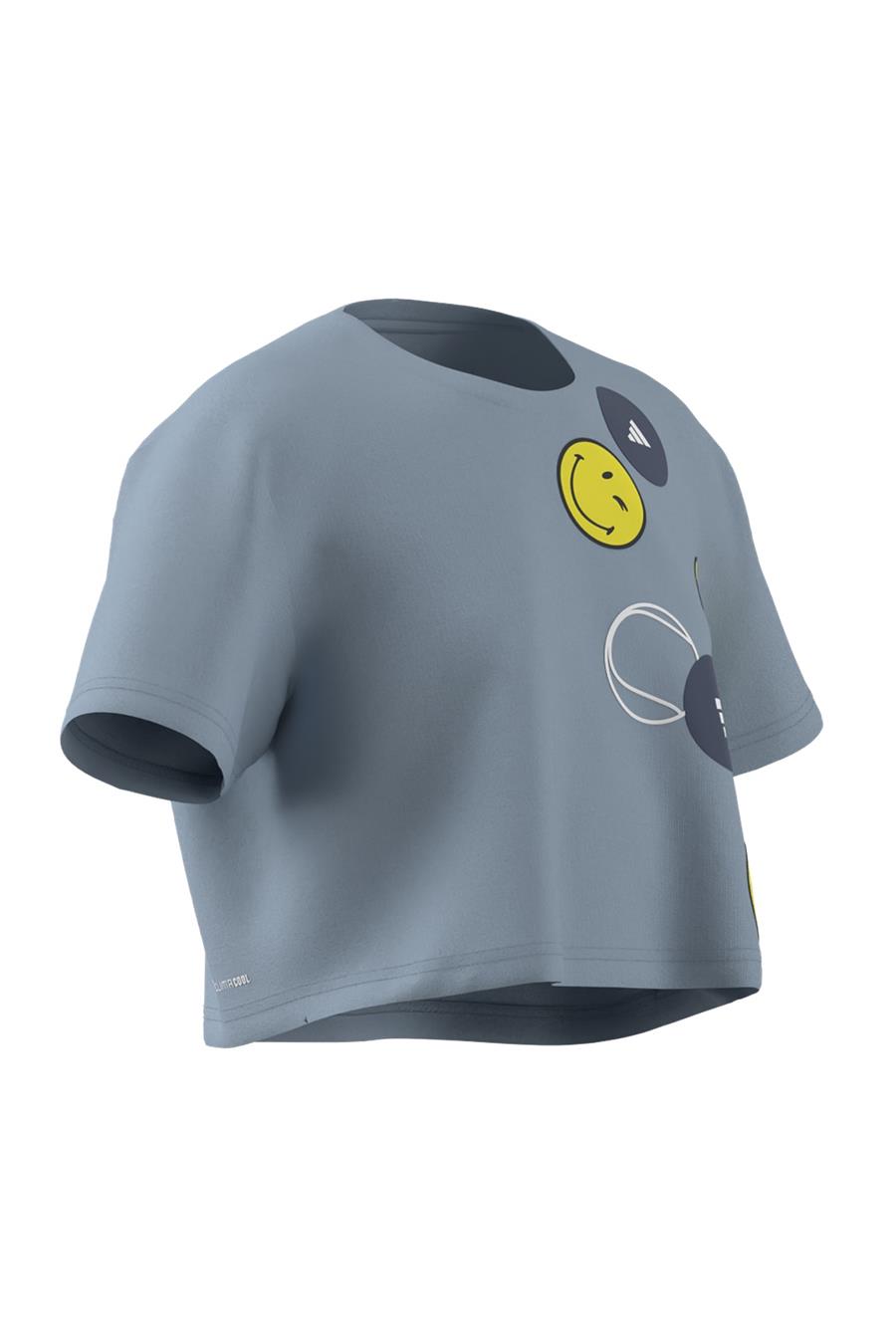 adidas Çocuk  Mavi  T-Shirt G SMI TEE JJ3079