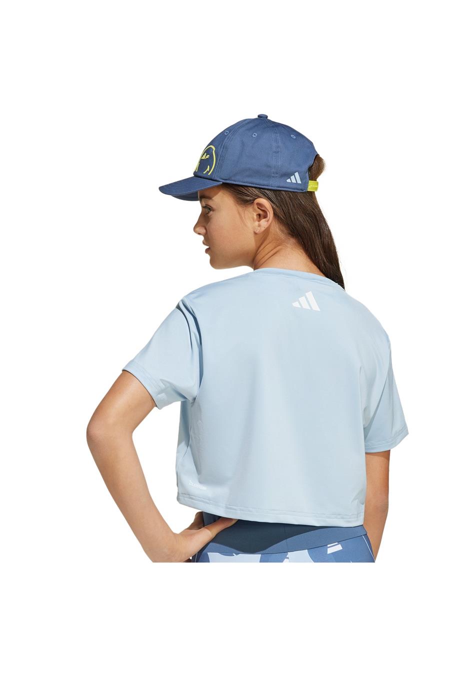 adidas Çocuk  Mavi  T-Shirt G SMI TEE JJ3079