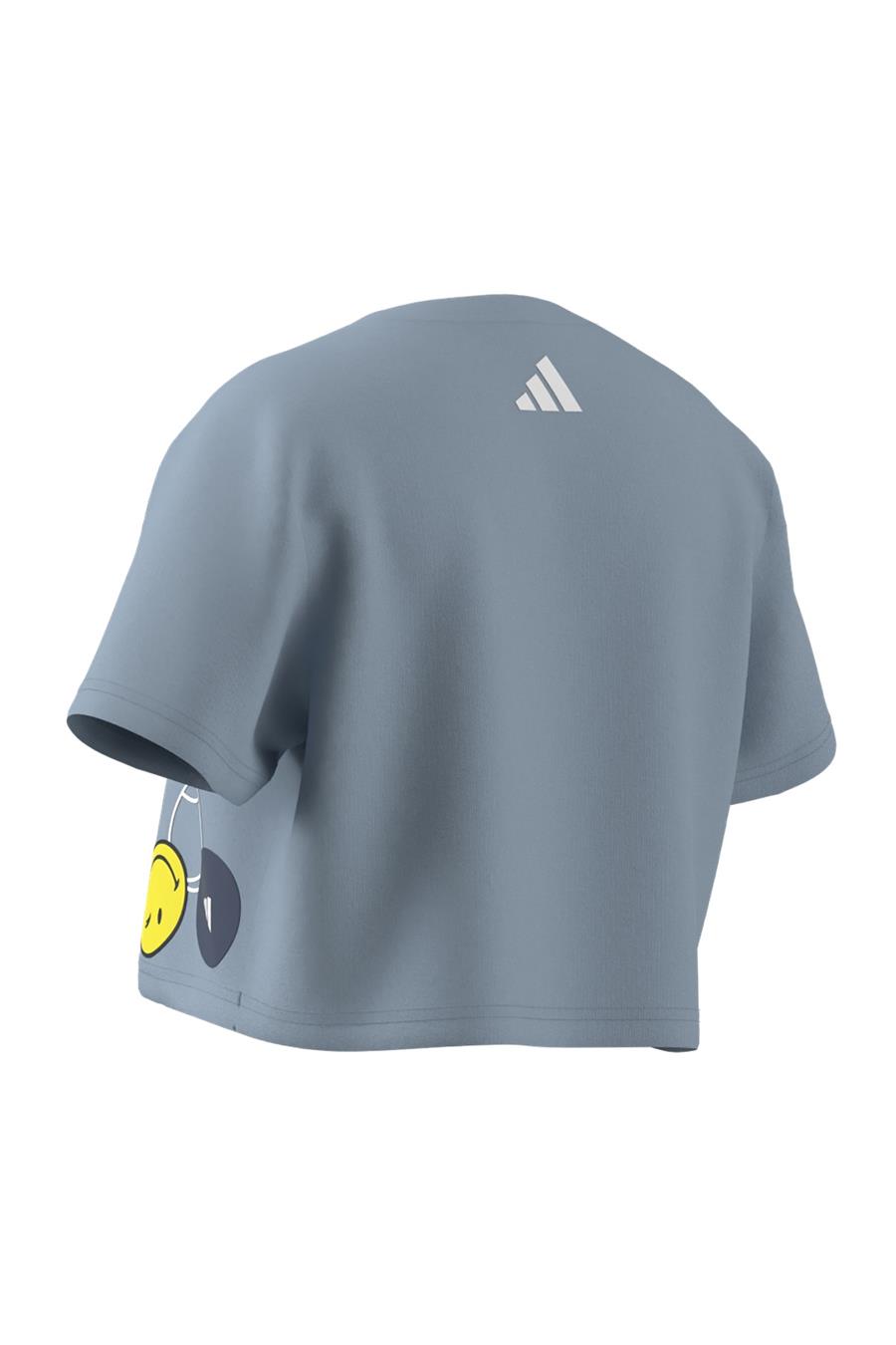 adidas Çocuk  Mavi  T-Shirt G SMI TEE JJ3079