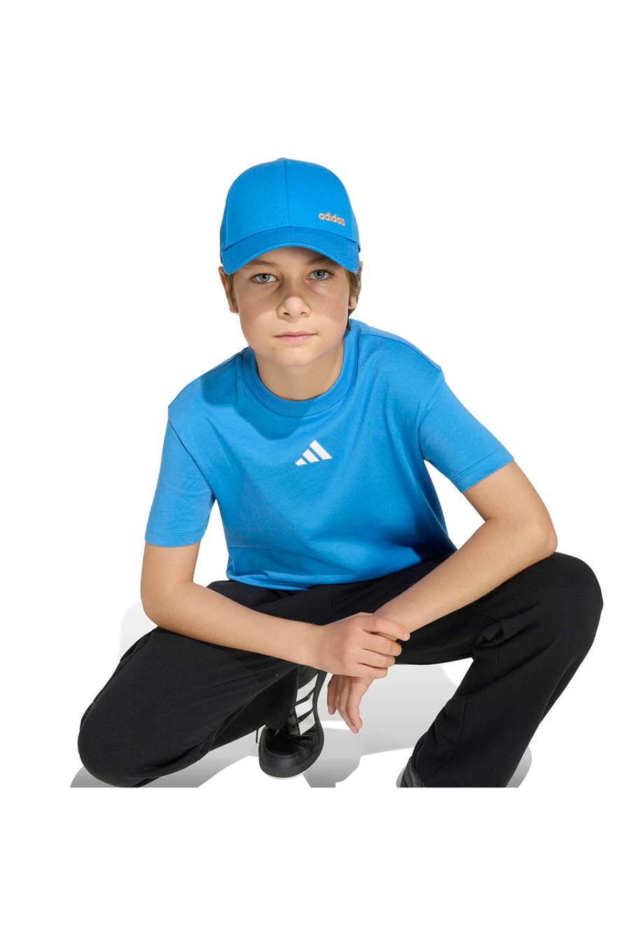 adidas Çocuk  Mavi  T-shirt J SL TEE 160 KD3368