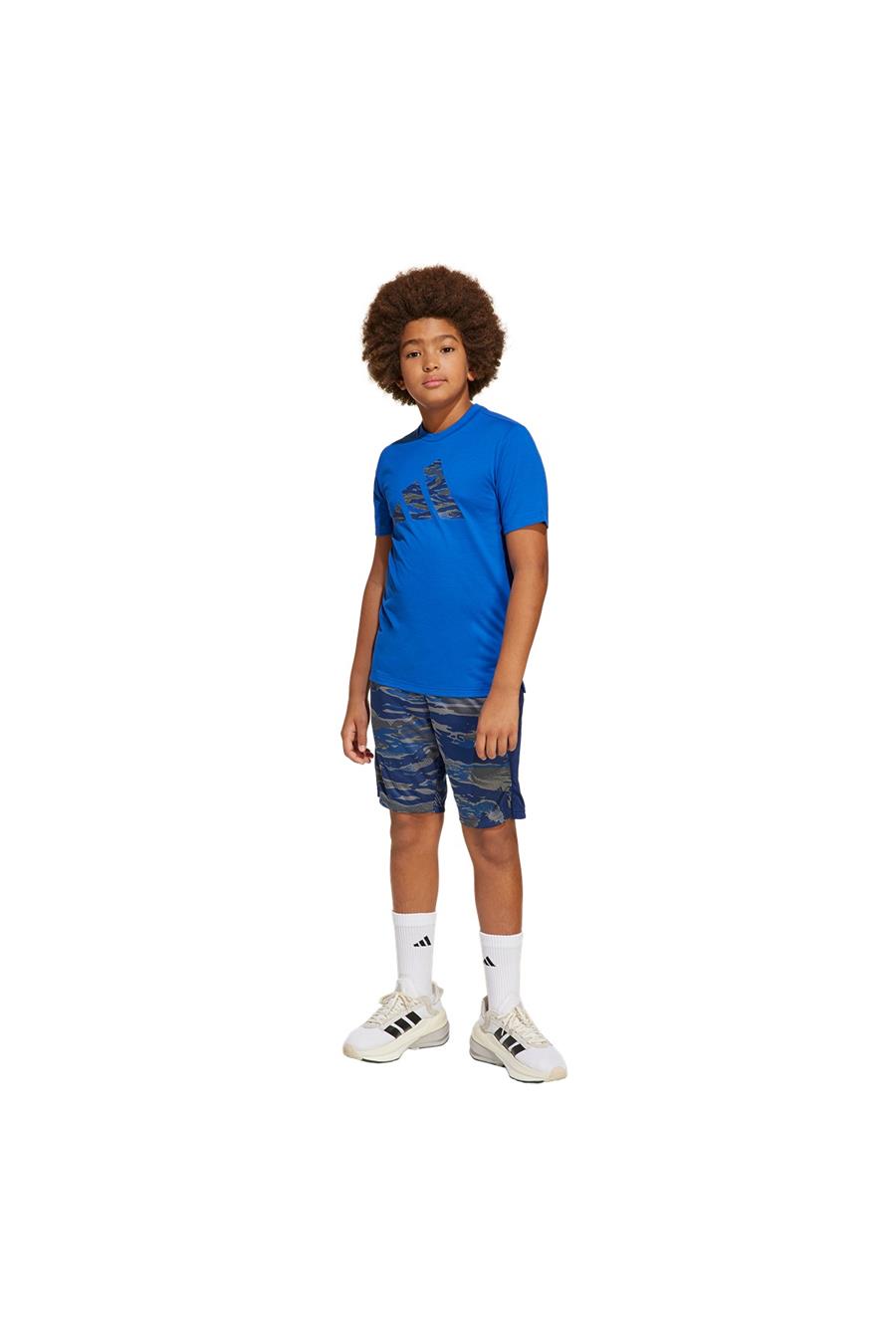 adidas Çocuk  Mavi  T-Shirt J  TR-ES CAM TE JI6109