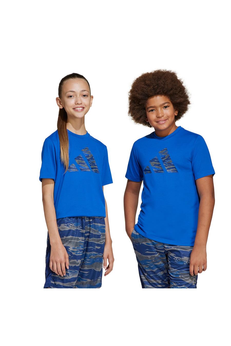 adidas Çocuk  Mavi  T-Shirt J  TR-ES CAM TE JI6109