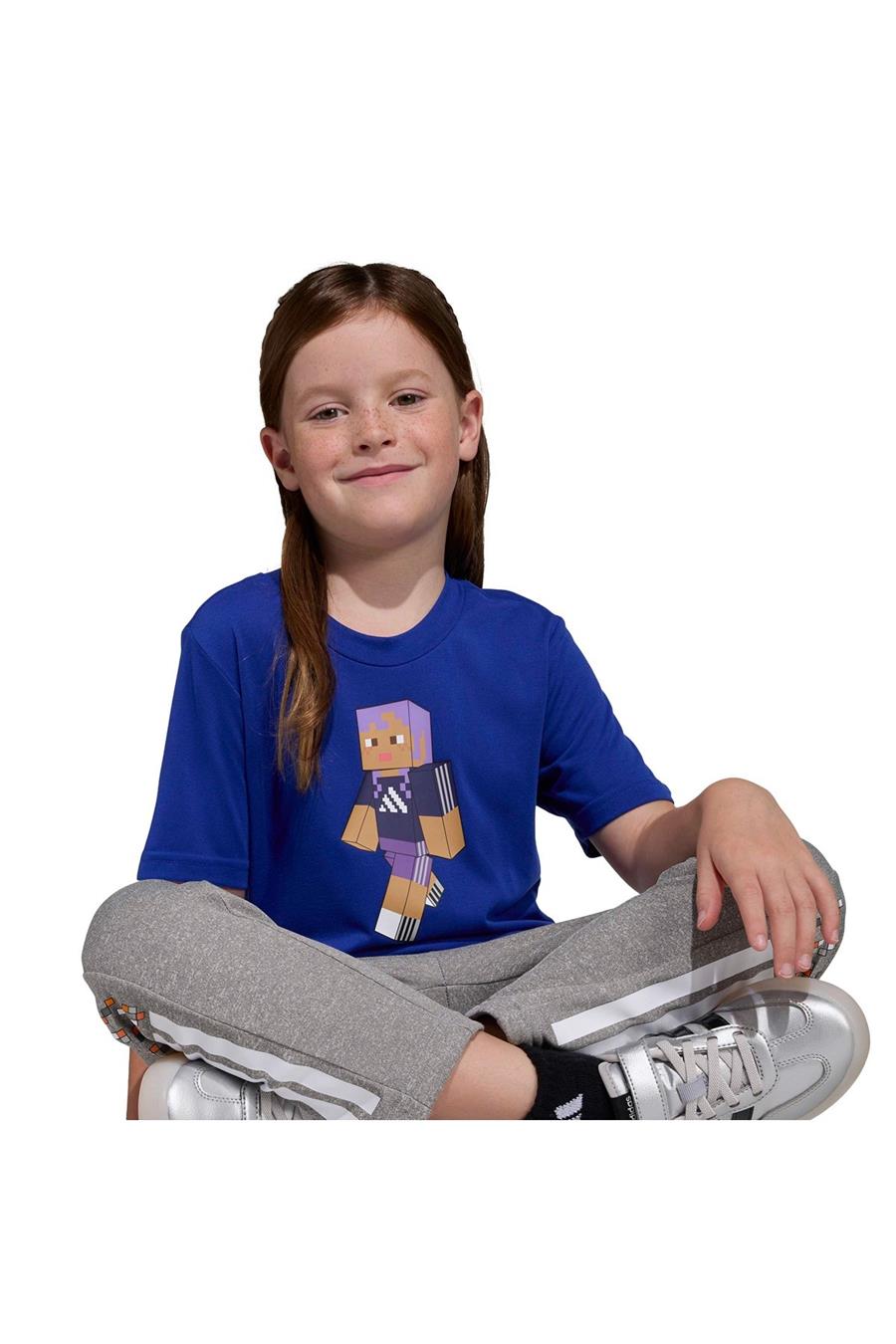 adidas Çocuk  Mavi  T-shirt LK MC TR TEE KA0249