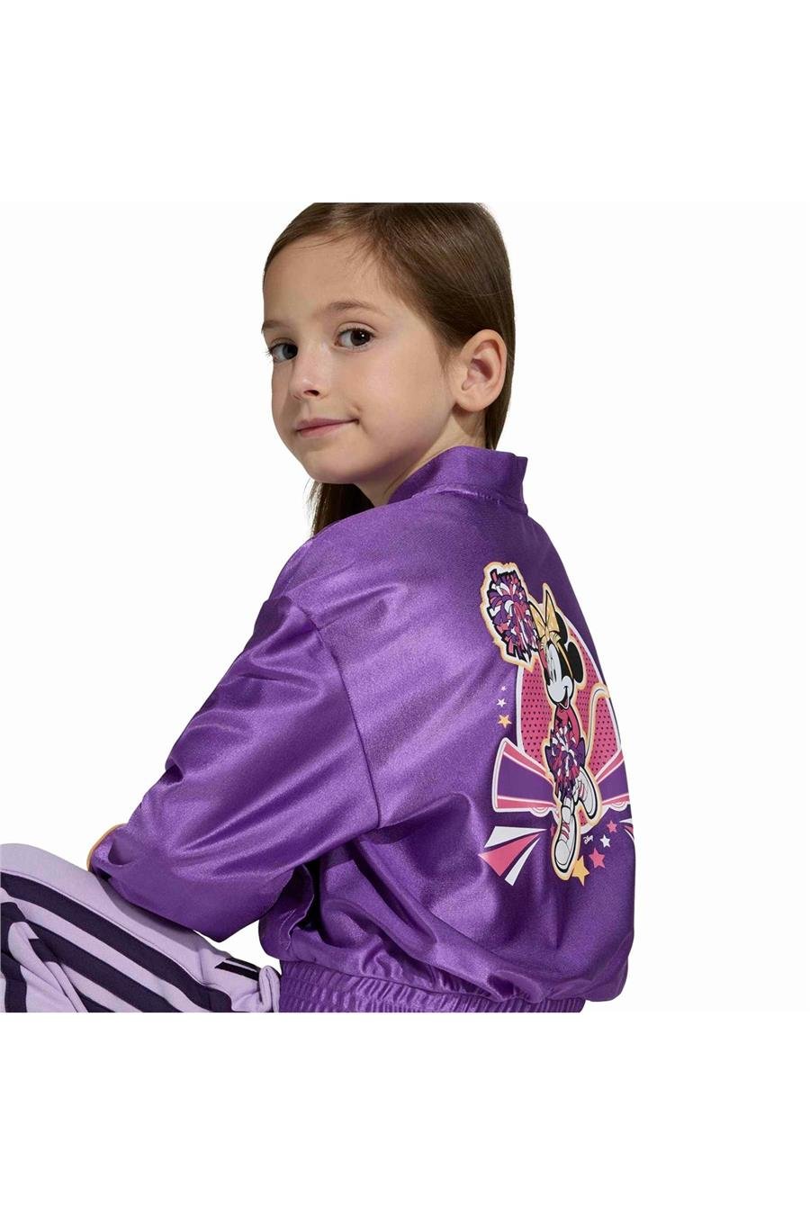 adidas  Çocuk Mor  Ceket LG DY MI TT JZ3566