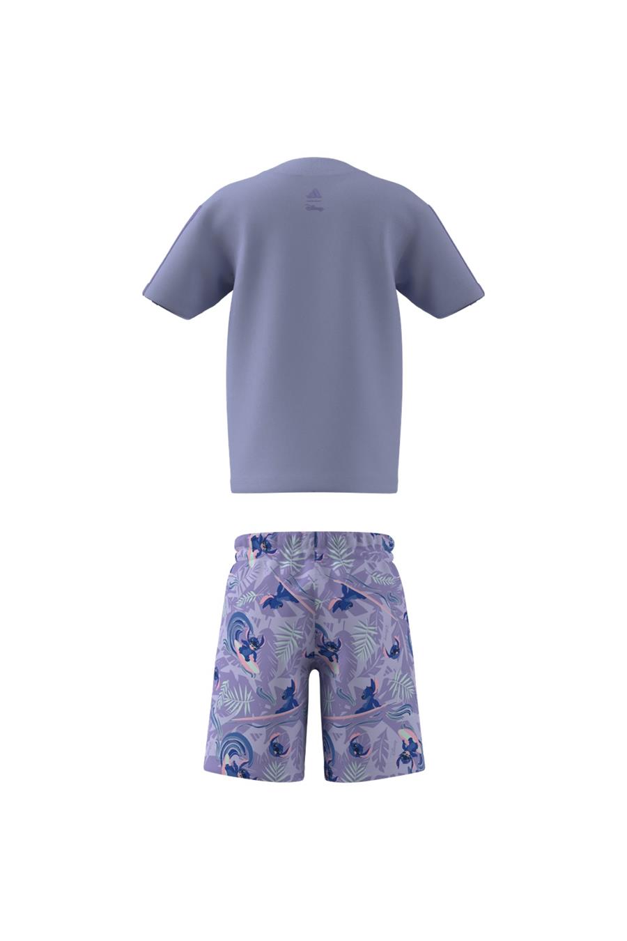 adidas Çocuk  Mor  Eşofman LK DY LS T SET JD4558