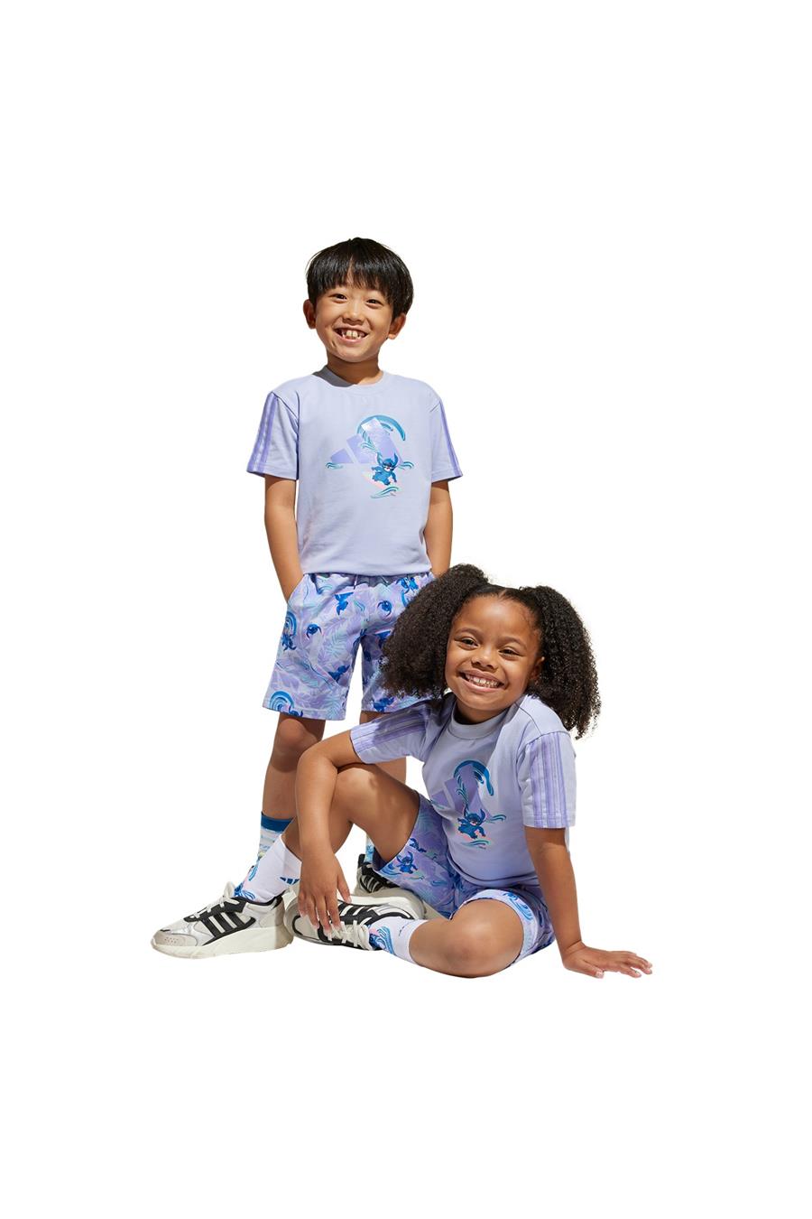 adidas Çocuk  Mor  Eşofman LK DY LS T SET JD4558