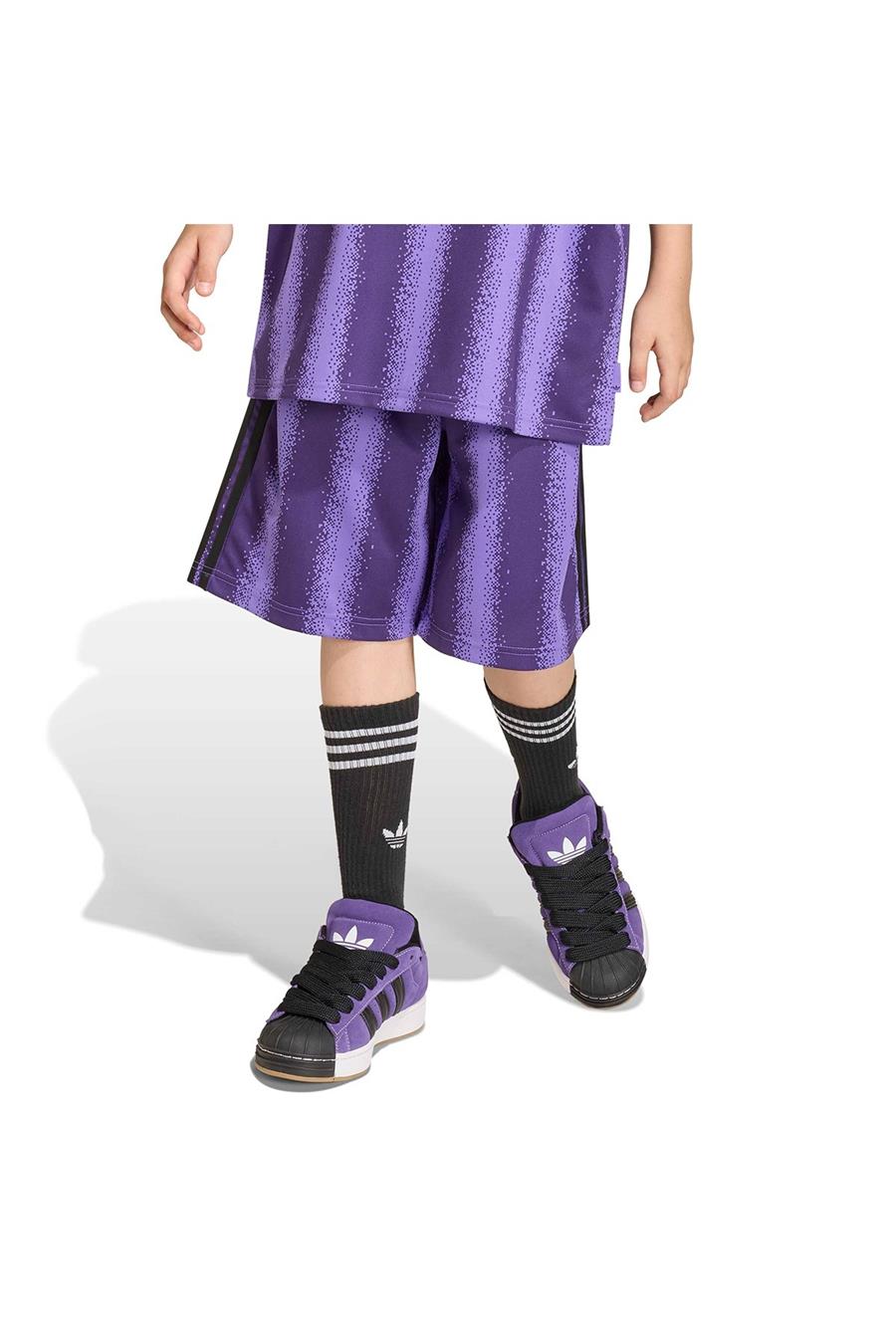 adidas Çocuk  Mor  Şort OS SHORTS KE2757