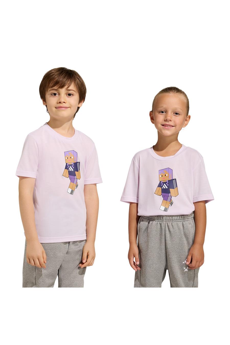 adidas Çocuk  Mor  T-shirt LK MC TR TEE KD0977