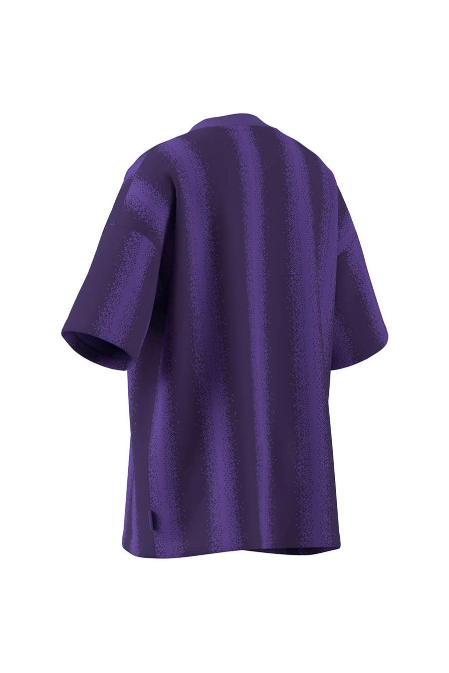 adidas Çocuk  Mor  T-shirt OS JERSEY TEE KE2700