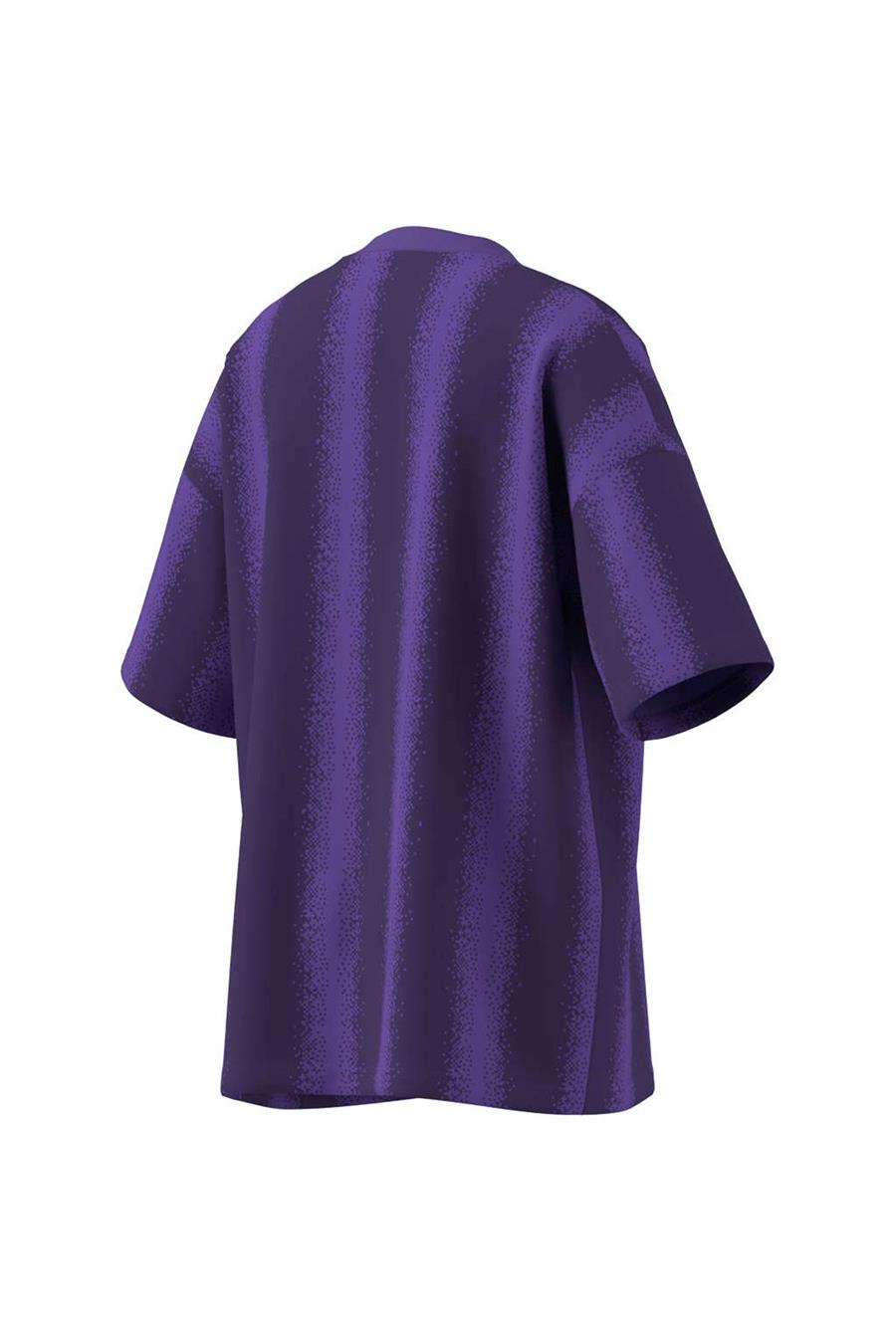 adidas Çocuk  Mor  T-shirt OS JERSEY TEE KE2700