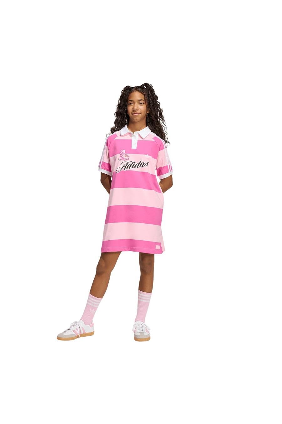 adidas Çocuk  Pembe  Eşofman T-SHIRT DRESS KE2738