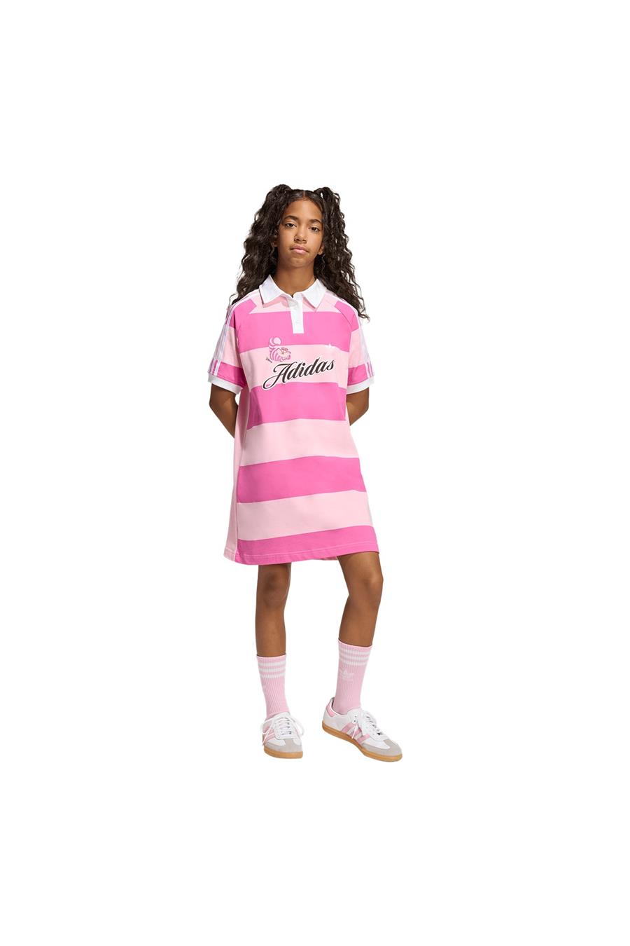 adidas Çocuk  Pembe  Eşofman T-SHIRT DRESS KE2738